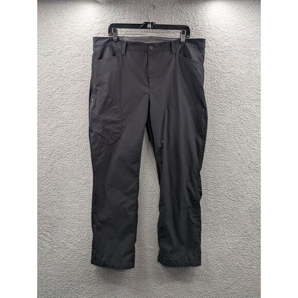 Eddie Bauer Men's Fleece Lined Tech Pants Black size 40Wx30L - Picture 1 of 14